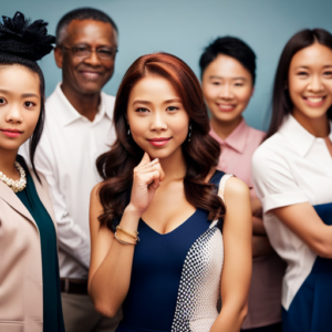 An image of a diverse group of individuals standing together, offering support and encouragement